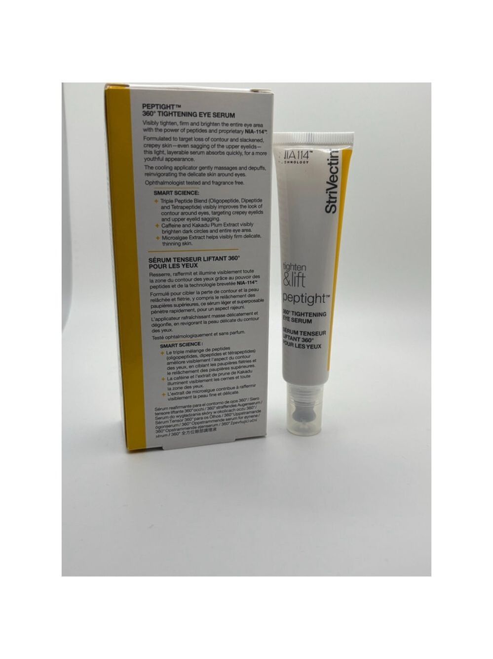 StriVectin Tighten & Lift Peptight 360° Tightening Eye Serum 30ml NIB - Picture 4 of 4
